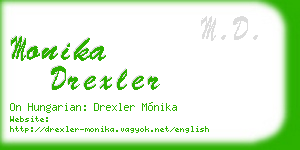 monika drexler business card