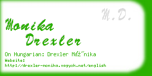 monika drexler business card